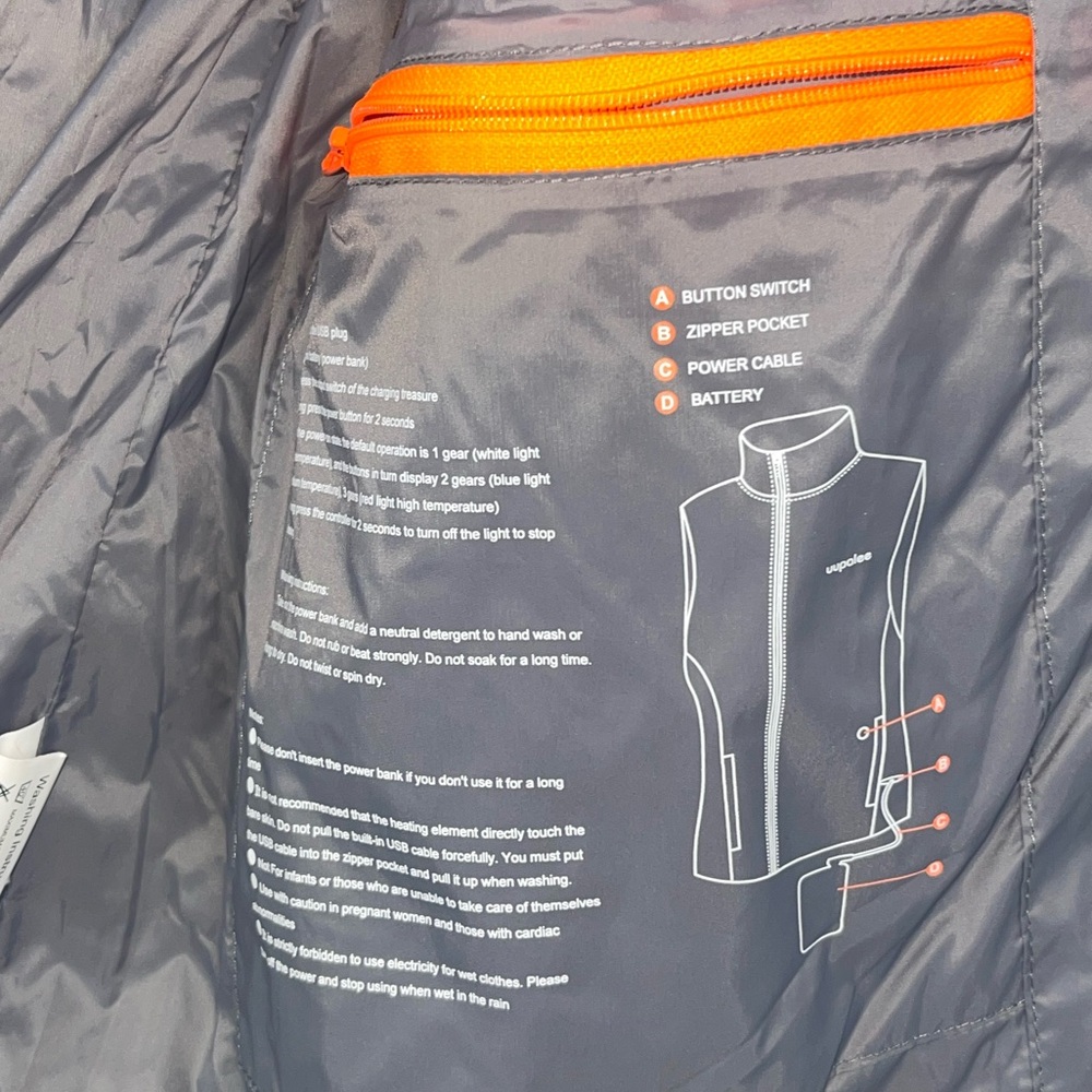 Women’s Uupalee gorpcore heated vest. Size medium. GUC- NO battery pack - Picture 11 of 13